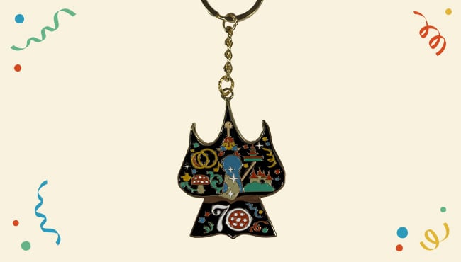 De nieuwe Efteling 70 jaar sleutelhanger