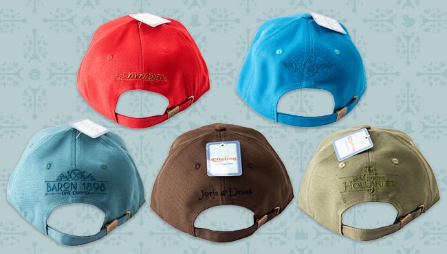 Efteling achtbanen caps
