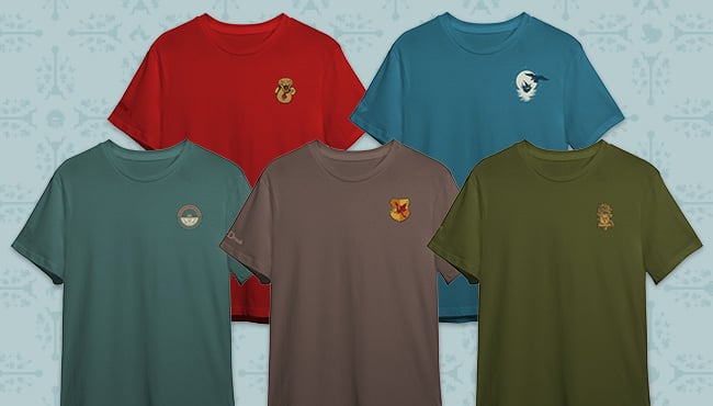 Efteling achtbanen t-shirts