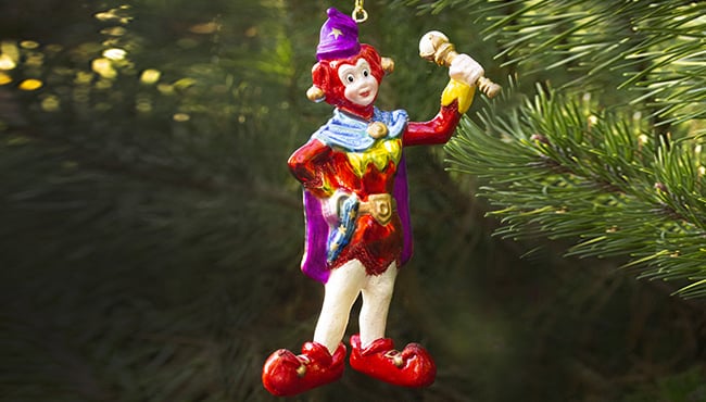 Ornament van Pardoes € 20,-, alléén verkrijgbaar in de Efteling, inclusief bewaardoosje