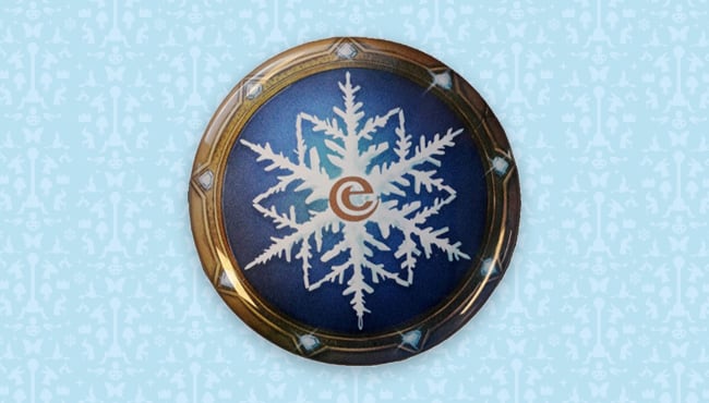 Magneet ijskristal Winter Efteling