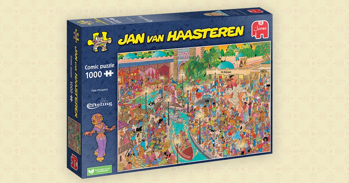 Nieuw: Jan van Haasteren puzzel Fata Morgana