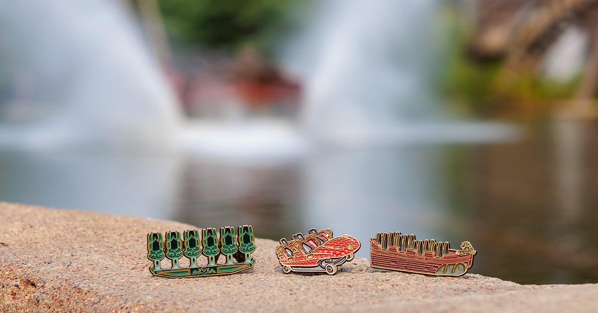 Roller Coaster Ride Pin Nieuwe Rollercoaster-pin-set