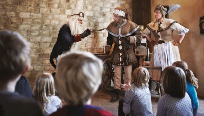 Klaas Vaak in vakantiepark Efteling Bosrijk