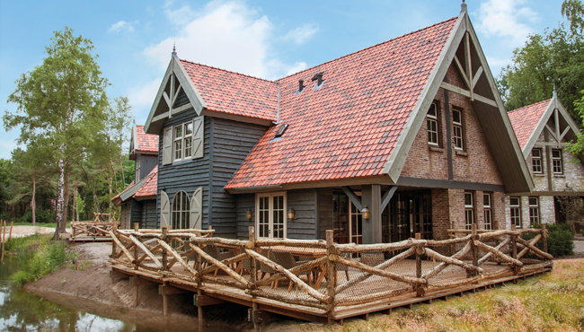 Luxe groepsaccommodaties in Vakantiepark Efteling Bosrijk.