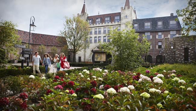 Het Poorthuys van Vakantiepark Efteling Bosrijk.