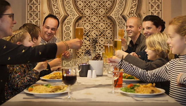 Bestel het Efteling Sprookjesdiner en geniet van een heerlijk menu tijdens de Kerstdagen. Sprookjesdiner