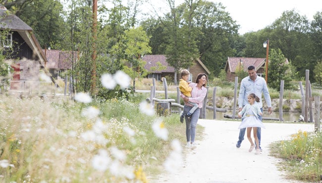 Voorjaar in Vakantiepark Efteling Loonsche Land
