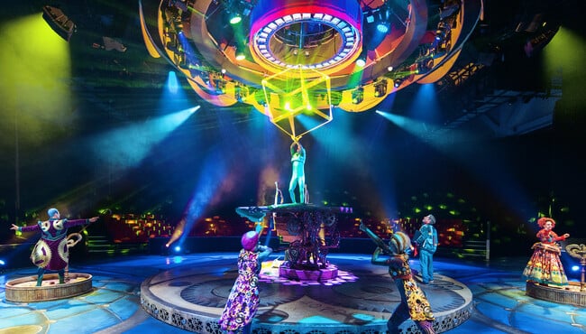 Theatershow CARO in het Efteling Theater.