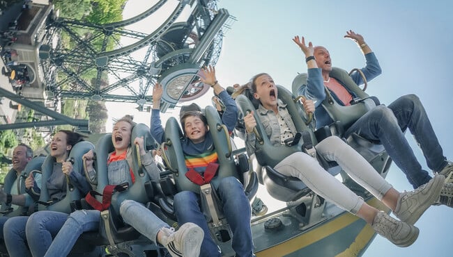 Baron 1898 in de Efteling