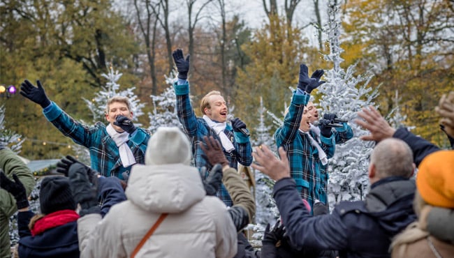 Zang & Gelukkig zingen hartverwarmende winterse liedjes op de Warme Winter Weide.