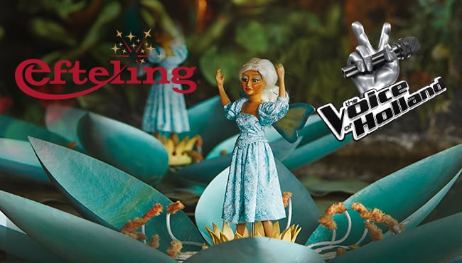 De Efteling is partner van The Voice of Holland. 