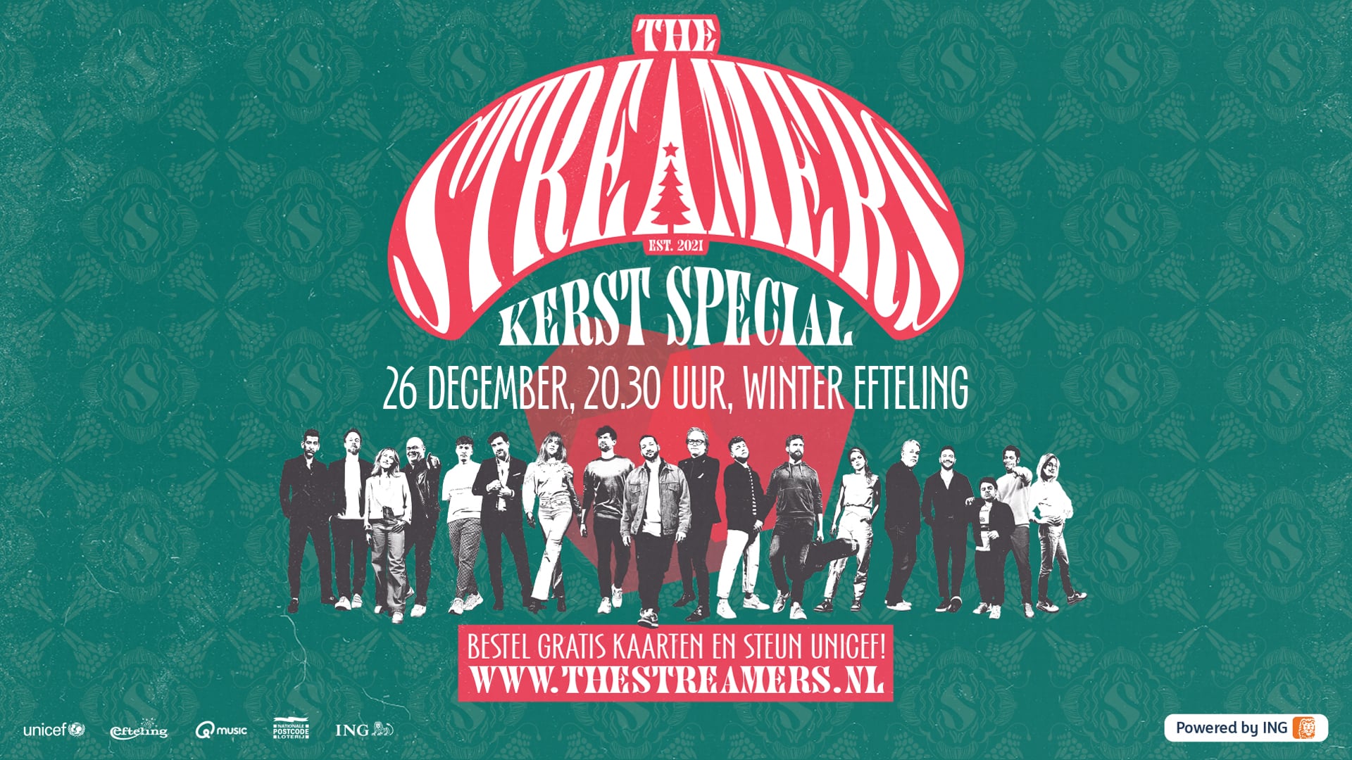 Kerst Special van The Streamers vanuit de Winter Efteling + winactie