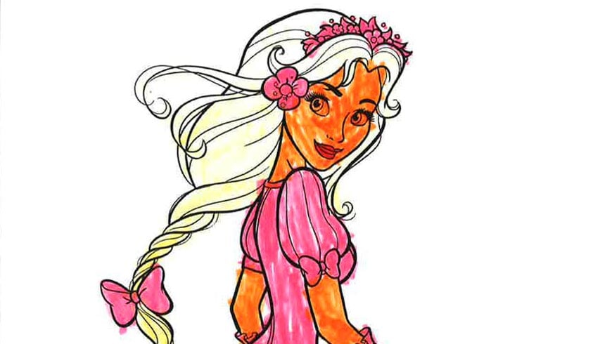 Ingezonden Kleurplaat Van Charlotte Efteling Kids