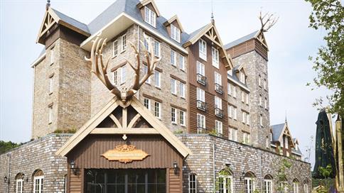 Entree van Efteling Loonsche Land Hotel