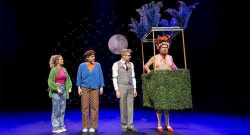 Een scene uit de theatershow Een Nacht in de Efteling