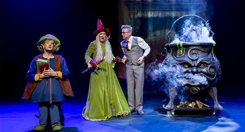 Een scene uit de theatershow Een Nacht in de Efteling