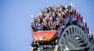 De Python in de zomer.