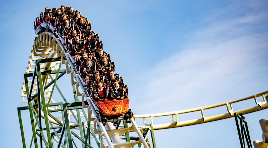 Python stalen achtbaan Efteling