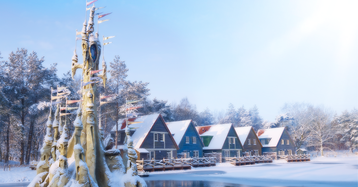 Overnachten tijdens kerst in de Efteling