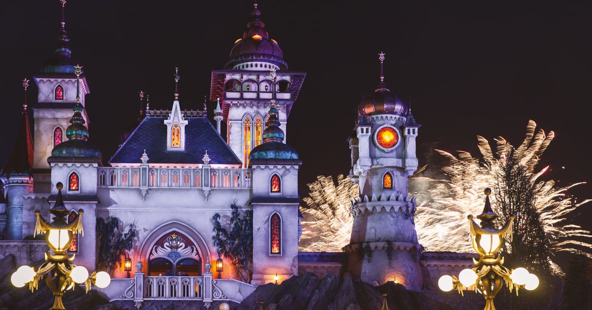 Overnachten tijdens Oud en Nieuw Efteling